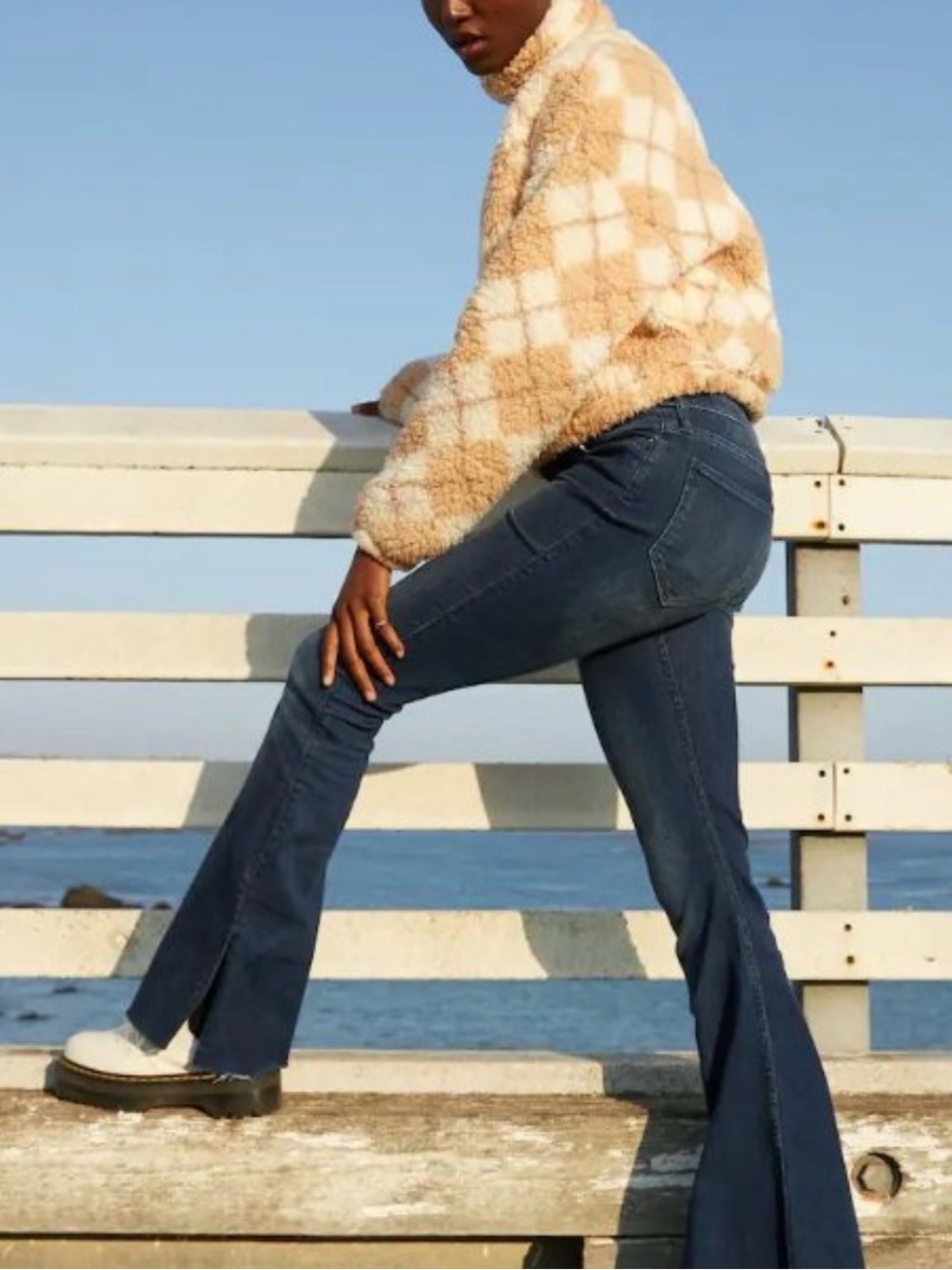 Hollister Dark Blue Flare Jeans